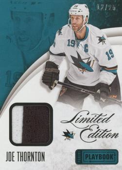 2013-14 Panini Playbook - Limited Edition Prime #LE-JTH Joe Thornton Front