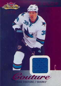2013-14 Fleer Showcase - Red Glow #80 Logan Couture Front