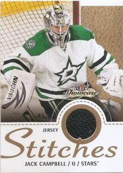 2013-14 Fleer Showcase - Stitches #S-JC Jack Campbell Front