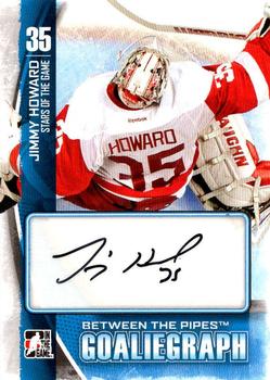 2013-14 In The Game Between the Pipes - GoalieGraphs #A-JH Jimmy Howard Front