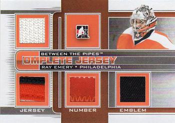 2013-14 In The Game Between the Pipes - Complete Jersey Silver #CJ-05 Ray Emery Front
