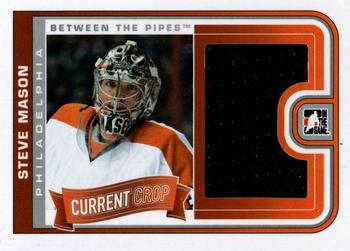2013-14 In The Game Between the Pipes - Current Crop Jerseys Silver #CC-06 Steve Mason Front