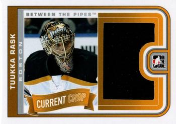 2013-14 In The Game Between the Pipes - Current Crop Jerseys Silver #CC-08 Tuukka Rask Front