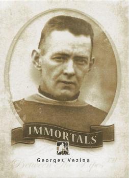 2013-14 In The Game Between the Pipes - Immortals #I-1 Georges Vezina Front