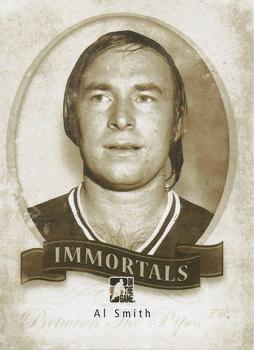2013-14 In The Game Between the Pipes - Immortals #I-42 Al Smith Front