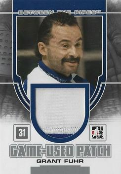 2013-14 In The Game Between the Pipes - Game-Used Patch Silver #GUM-39 Grant Fuhr Front