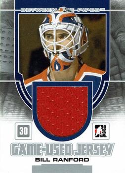 2013-14 In The Game Between the Pipes - Game-Used Jersey Silver #GUM-28 Bill Ranford Front