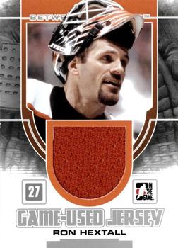2013-14 In The Game Between the Pipes - Game-Used Jersey Silver #GUM-32 Ron Hextall Front