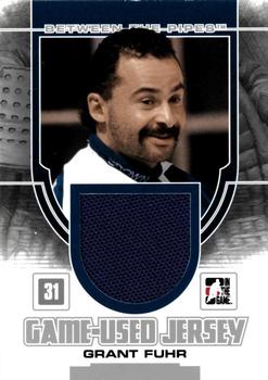 2013-14 In The Game Between the Pipes - Game-Used Jersey Silver #GUM-39 Grant Fuhr Front