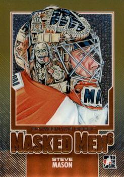 2013-14 In The Game Between the Pipes - Masked Men 6 Gold #MM-10 Steve Mason Front