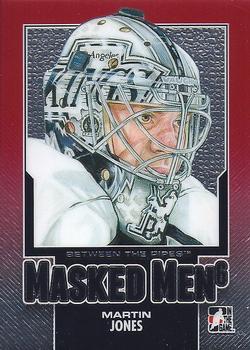 2013-14 In The Game Between the Pipes - Masked Men 6 Red #MM-07 Martin Jones Front