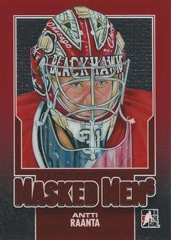 2013-14 In The Game Between the Pipes - Masked Men 6 Red #MM-12 Antti Raanta Front