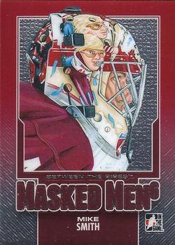 2013-14 In The Game Between the Pipes - Masked Men 6 Red #MM-14 Mike Smith Front