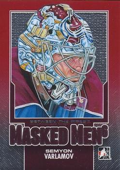 2013-14 In The Game Between the Pipes - Masked Men 6 Red #MM-15 Semyon Varlamov Front
