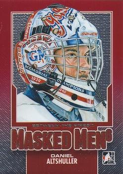 2013-14 In The Game Between the Pipes - Masked Men 6 Red #MM-16 Daniel Altshuller Front
