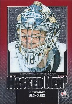 2013-14 In The Game Between the Pipes - Masked Men 6 Red #MM-20 Etienne Marcoux Front