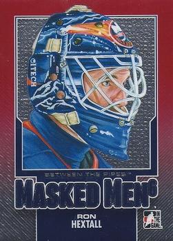 2013-14 In The Game Between the Pipes - Masked Men 6 Red #MM-30 Ron Hextall Front