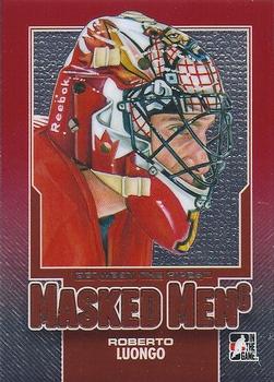 2013-14 In The Game Between the Pipes - Masked Men 6 Red #MM-47 Roberto Luongo Front