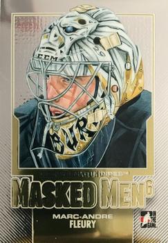2013-14 In The Game Between the Pipes - Masked Men 6 Silver #MM-05 Marc-Andre Fleury Front