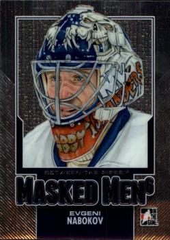 2013-14 In The Game Between the Pipes - Masked Men 6 Silver #MM-11 Evgeni Nabokov Front