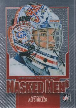 2013-14 In The Game Between the Pipes - Masked Men 6 Silver #MM-16 Daniel Altshuller Front