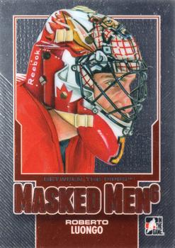 2013-14 In The Game Between the Pipes - Masked Men 6 Silver #MM-47 Roberto Luongo Front