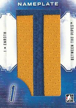 2013-14 In The Game Between the Pipes - Nameplates #NP-185 Jhonas Enroth Front