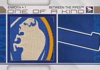 2013-14 In The Game Between the Pipes - One of a Kind Memorabilia #OOAK-20 Jhonas Enroth Front