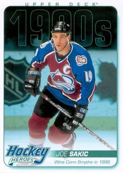 2013-14 Upper Deck - Hockey Heroes: 1990s #HH55 Joe Sakic Front