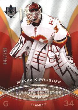 2008-09 Upper Deck Ultimate Collection #5 Miikka Kiprusoff Front