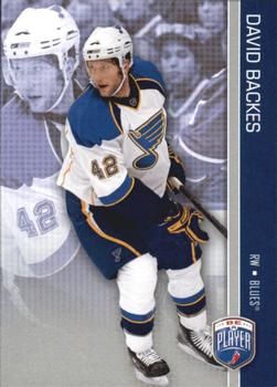 2008-09 Upper Deck Be a Player #154 David Backes Front