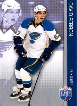2008-09 Upper Deck Be a Player #157 David Perron Front