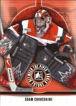 2008-09 In The Game Between The Pipes #1 Adam Courchaine Front