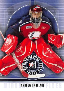 2008-09 In The Game Between The Pipes #3 Andrew Engelage Front