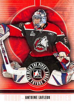 2008-09 In The Game Between The Pipes #4 Antoine Lafleur Front