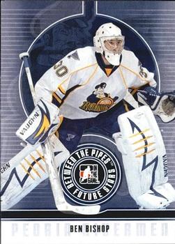 2008-09 In The Game Between The Pipes #5 Ben Bishop Front