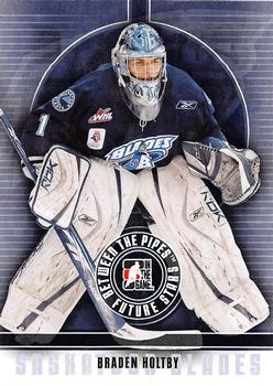 2008-09 In The Game Between The Pipes #6 Braden Holtby Front