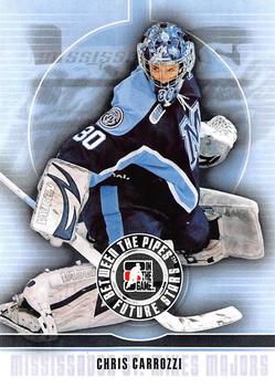 2008-09 In The Game Between The Pipes #10 Chris Carrozzi Front