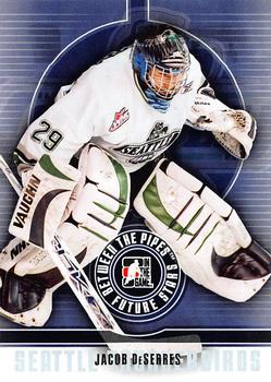 2008-09 In The Game Between The Pipes #17 Jacob DeSerres Front