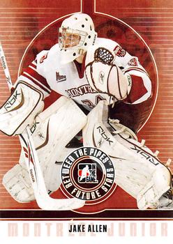 2008-09 In The Game Between The Pipes #18 Jake Allen Front