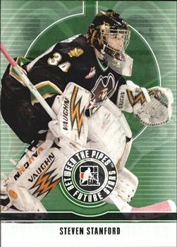 2008-09 In The Game Between The Pipes #44 Steven Stanford Front
