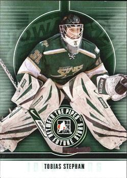 2008-09 In The Game Between The Pipes #46 Tobias Stephan Front