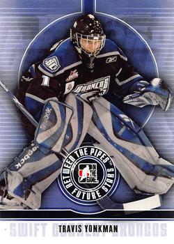2008-09 In The Game Between The Pipes #58 Travis Yonkman Front