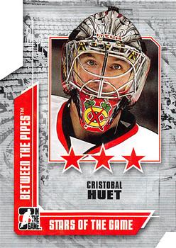 2008-09 In The Game Between The Pipes #71 Cristobal Huet Front