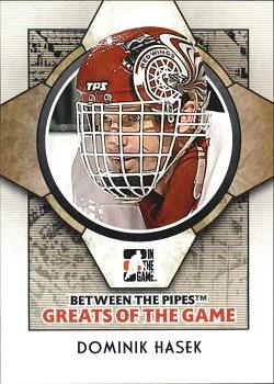 2008-09 In The Game Between The Pipes #83 Dominik Hasek Front