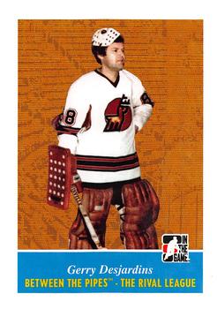 2008-09 In The Game Between The Pipes #93 Gerry Desjardins Front