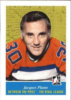 2008-09 In The Game Between The Pipes #94 Jacques Plante Front