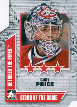 2008-09 In The Game Between The Pipes #63 Carey Price Front