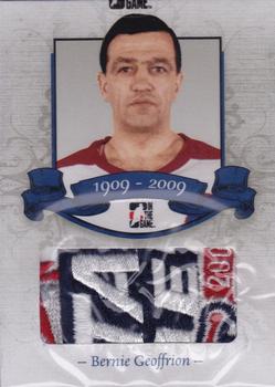 2008-09 In The Game Bleu Blanc et Rouge #2 Bernie Geoffrion Front