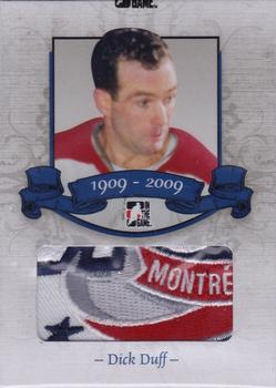 2008-09 In The Game Bleu Blanc et Rouge #9 Dick Duff Front